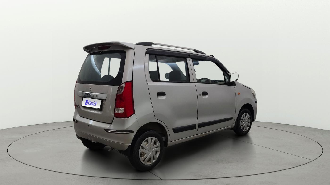 2018 Maruti Wagon R 1.0 LXI CNG, CNG, Manual, 1,01,604 km, Right Back Diagonal