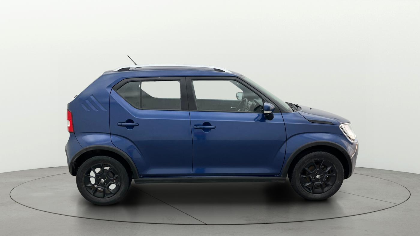 2019 Maruti IGNIS ZETA 1.2, Petrol, Manual, 1,47,872 km, Right Side View