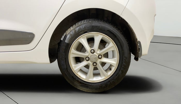 2014 Hyundai Grand i10 ASTA AT 1.2 KAPPA VTVT, Petrol, Automatic, 45,077 km, Left Rear Wheel