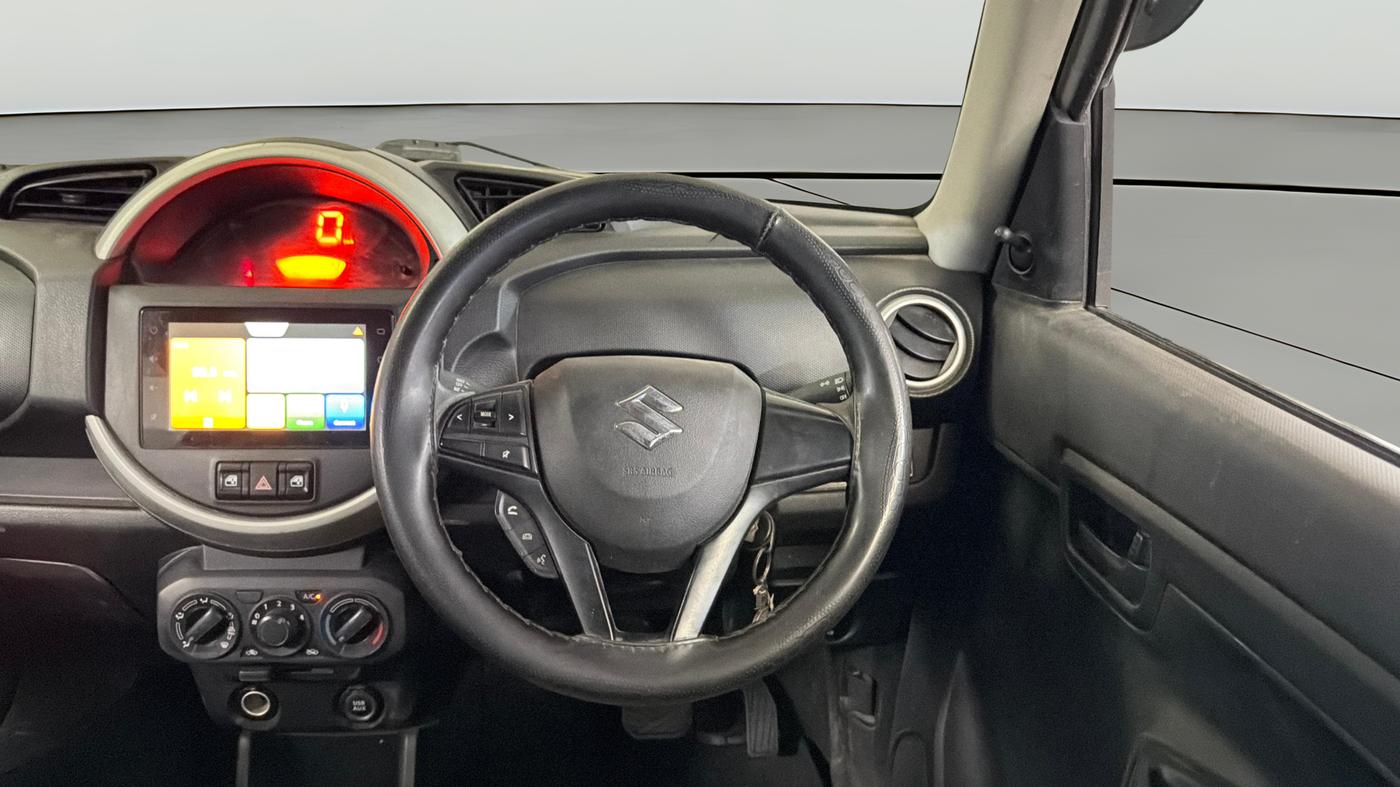 2022 Maruti S PRESSO VXI PLUS AMT, Petrol, Automatic, 90,546 km, Steering Wheel Close Up