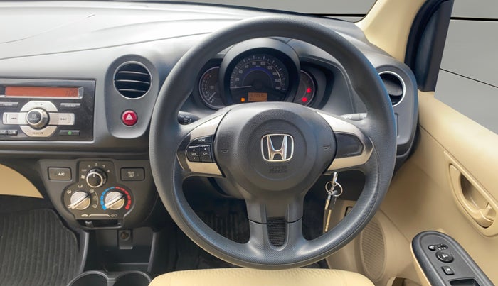 2015 Honda Amaze 1.2L I-VTEC SX, Petrol, Manual, 63,953 km, Steering Wheel Close Up