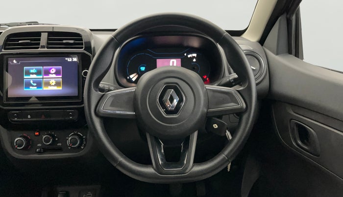 2021 Renault Kwid RXT 1.0 AMT (O), Petrol, Automatic, 16,313 km, Steering Wheel Close Up