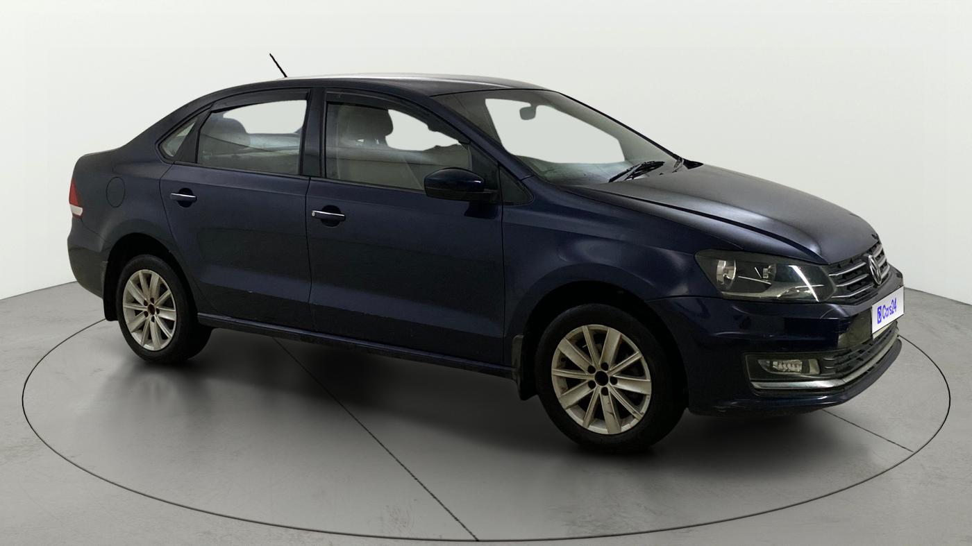 2015 Volkswagen Vento 1.2 TSI HIGHLINE PLUS AT, Petrol, Automatic, 50,563 km, Right Front Diagonal