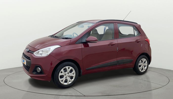 2016 Hyundai Grand i10 SPORTZ 1.2 KAPPA VTVT, Petrol, Manual, 78,273 km, Left Front Diagonal