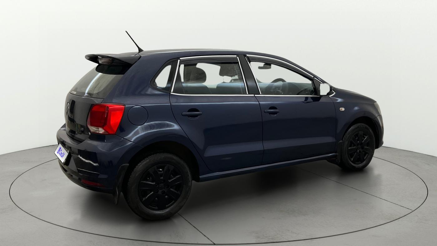 2015 Volkswagen Polo TRENDLINE 1.2L PETROL, Petrol, Manual, 63,722 km, Right Back Diagonal