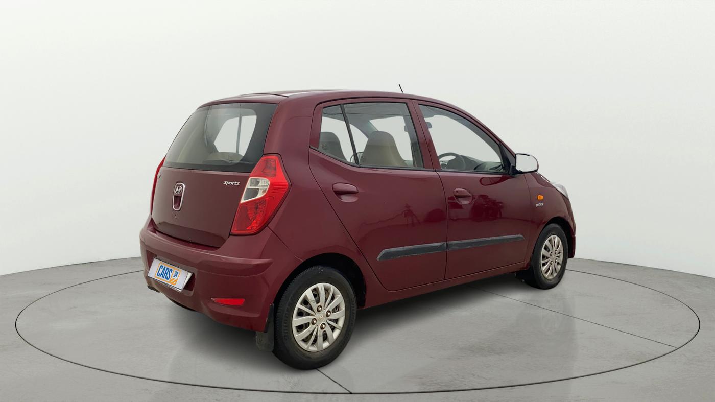2016 Hyundai i10 SPORTZ 1.2, Petrol, Manual, 43,257 km, Right Back Diagonal