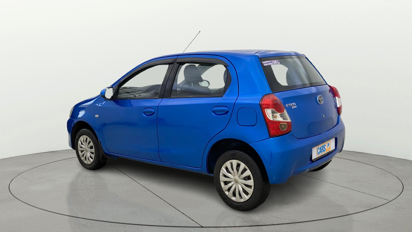 2013 Toyota Etios Liva G, Petrol, Manual, 26,072 km, Left Back Diagonal