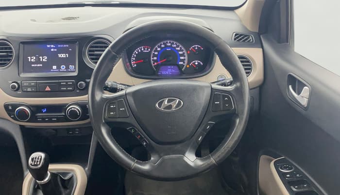 2017 Hyundai Grand i10 ASTA 1.2 KAPPA VTVT, Petrol, Manual, 65,266 km, Steering Wheel Close Up