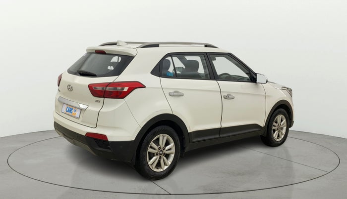 2017 Hyundai Creta SX PLUS 1.6 PETROL, CNG, Manual, 1,37,686 km, Right Back Diagonal