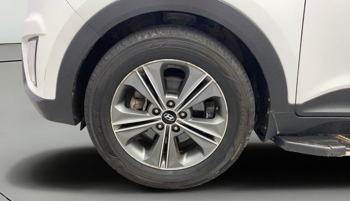 2017 Hyundai Creta SX PLUS AT 1.6 PETROL, Petrol, Automatic, 57,254 km, Left Front Wheel