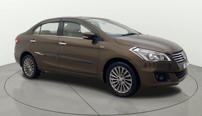2016 Maruti Ciaz ZXI+, Petrol, Manual, 87,522 km, Right Front Diagonal