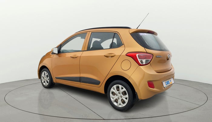 2016 Hyundai Grand i10 SPORTZ 1.2 KAPPA VTVT, Petrol, Manual, 27,521 km, Left Back Diagonal