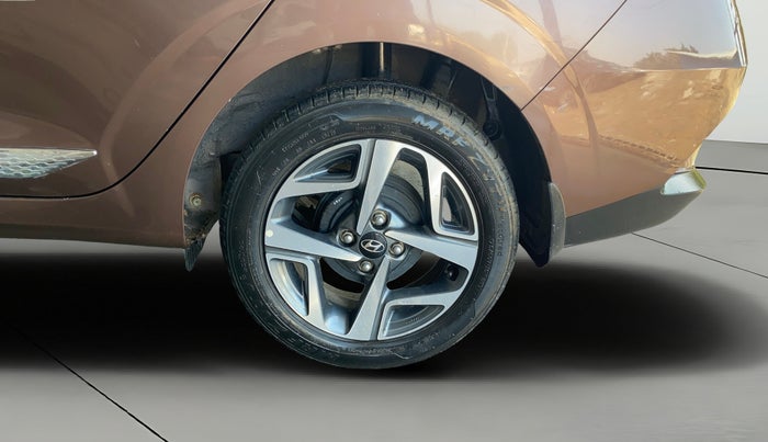 2020 Hyundai AURA SX PLUS 1.2 AMT, Petrol, Automatic, 19,219 km, Left Rear Wheel