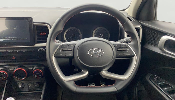 2020 Hyundai VENUE SX 1.0 (O) TURBO IMT DUAL TONE, Petrol, Manual, 56,298 km, Steering Wheel Close Up