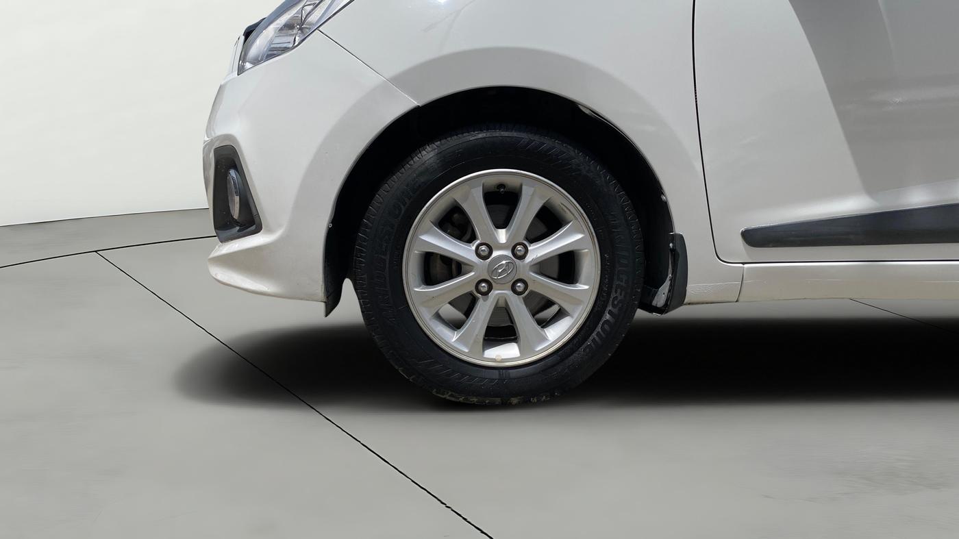 2015 Hyundai Grand i10 ASTA AT 1.2 KAPPA VTVT, Petrol, Automatic, 78,121 km, Left Front Wheel