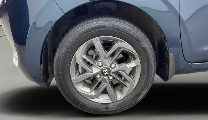 2021 Hyundai GRAND I10 NIOS SPORTZ AMT 1.2 KAPPA VTVT, Petrol, Automatic, 23,394 km, Left Front Wheel