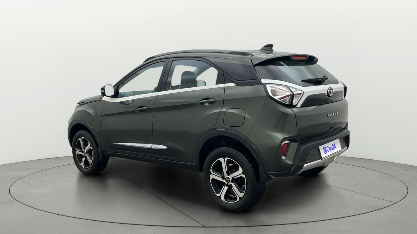 2022 Tata NEXON XZ PLUS PETROL, Petrol, Manual, 29,637 km, Left Back Diagonal