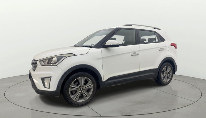 2017 Hyundai Creta SX PLUS AT 1.6 PETROL, Petrol, Automatic, 1,11,538 km, Left Front Diagonal