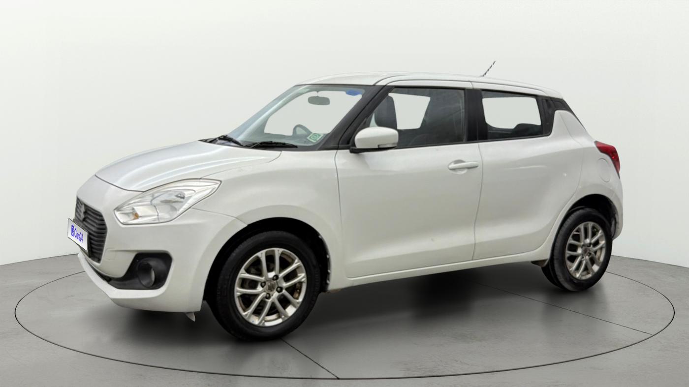 2018 Maruti Swift ZXI AMT, Petrol, Automatic, 87,884 km, Left Front Diagonal