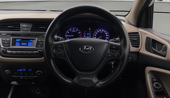 2016 Hyundai Elite i20 SPORTZ 1.2, Petrol, Manual, 1,15,037 km, Steering Wheel Close Up