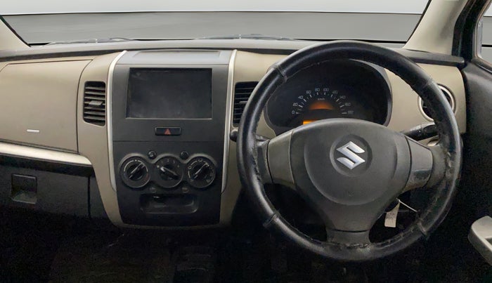 2014 Maruti Wagon R 1.0 LXI, Petrol, Manual, 95,485 km, Steering Wheel Close Up