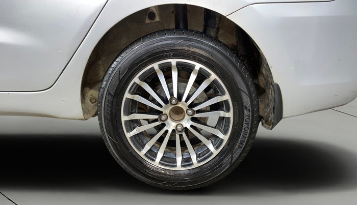 2017 Hyundai Xcent S 1.2, Petrol, Manual, 1,24,201 km, Left Rear Wheel