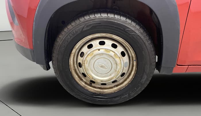 2018 Mahindra Kuv100 K8 6 STR, Petrol, Manual, 66,771 km, Left Front Wheel