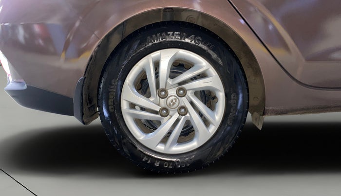 2022 Hyundai AURA S 1.2, CNG, Manual, 52,318 km, Right Rear Wheel