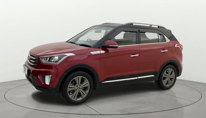 2017 Hyundai Creta SX PLUS AT 1.6 PETROL, Petrol, Automatic, 76,361 km, Left Front Diagonal