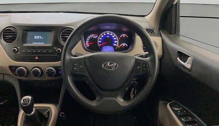2017 Hyundai Grand i10 SPORTZ 1.2 KAPPA VTVT, CNG, Manual, 98,385 km, Steering Wheel Close Up