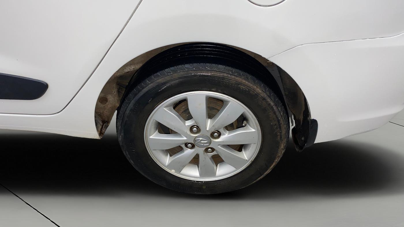 2014 Hyundai Xcent S (O) 1.2, Petrol, Manual, 95,357 km, Left Rear Wheel