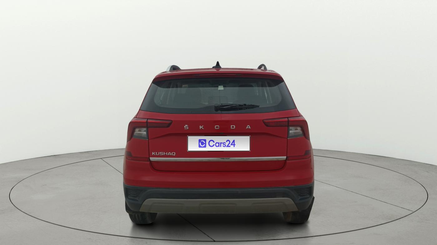 2021 Skoda KUSHAQ AMBITION 1.0L TSI AT, Petrol, Automatic, 70,775 km, Back/Rear