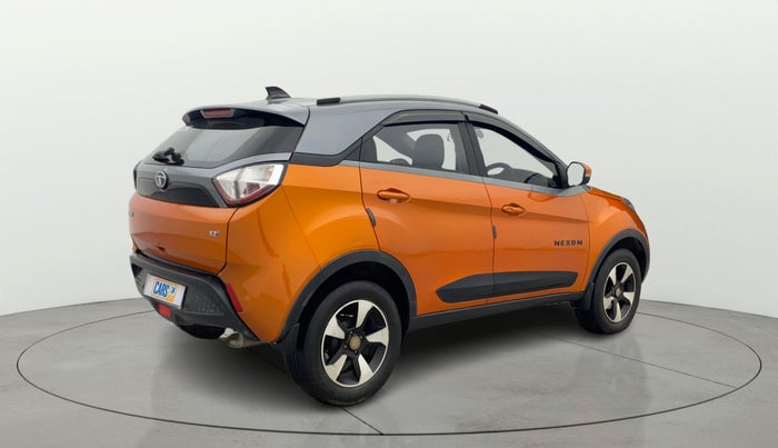 2018 Tata NEXON XZ PLUS PETROL DUAL TONE, Petrol, Manual, 41,732 km, Right Back Diagonal