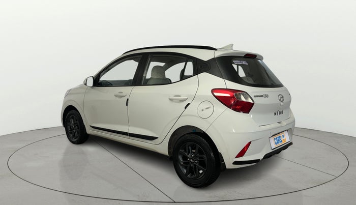 2021 Hyundai GRAND I10 NIOS SPORTZ AMT 1.2 KAPPA VTVT, Petrol, Automatic, 2,888 km, Left Back Diagonal