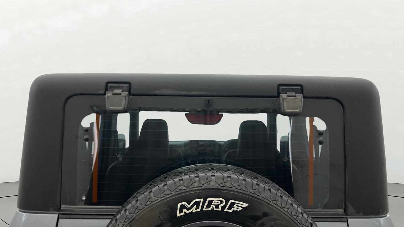 2021 Mahindra Thar LX D AT 4WD HT, Diesel, Automatic, 60,731 km, Rear Windshield