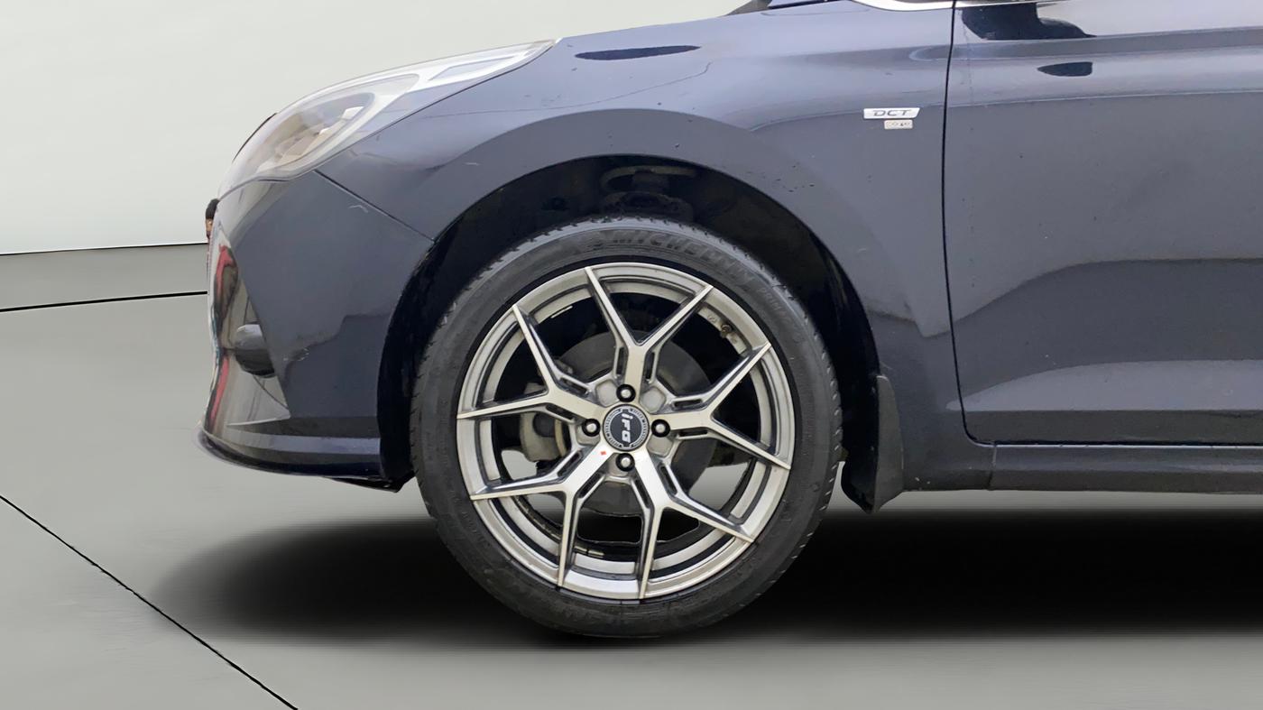 2020 Hyundai Verna SX (O) 1.0 TURBO DCT, Petrol, Automatic, 72,594 km, Left Front Wheel