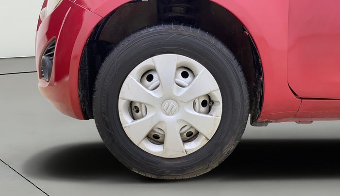 2013 Maruti Ritz LXI, Petrol, Manual, 99,195 km, Left Front Wheel