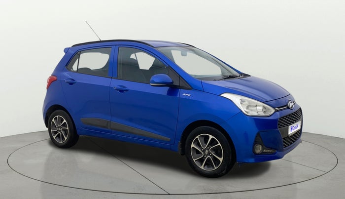 2019 Hyundai Grand i10 SPORTZ AT 1.2 KAPPA VTVT, CNG, Automatic, 69,894 km, Right Front Diagonal
