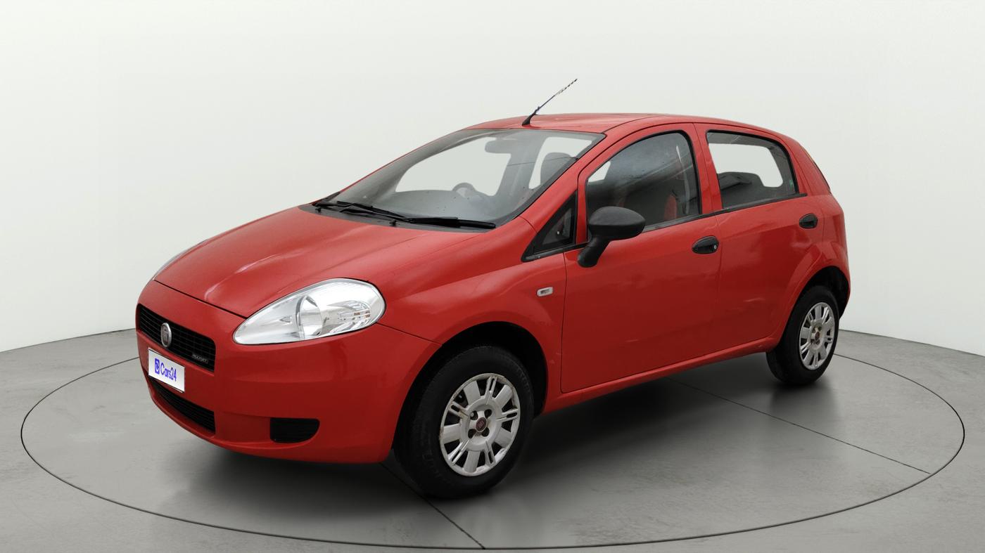 2014 Fiat Punto EVO ACTIVE 1.3 MULTIJET, Diesel, Manual, 1,21,587 km, Left Front Diagonal