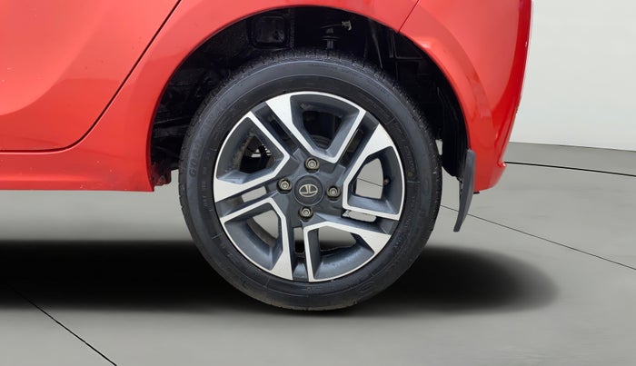 2020 Tata Tiago XZA PLUS DUAL TONE PETROL, Petrol, Automatic, 34,480 km, Left Rear Wheel