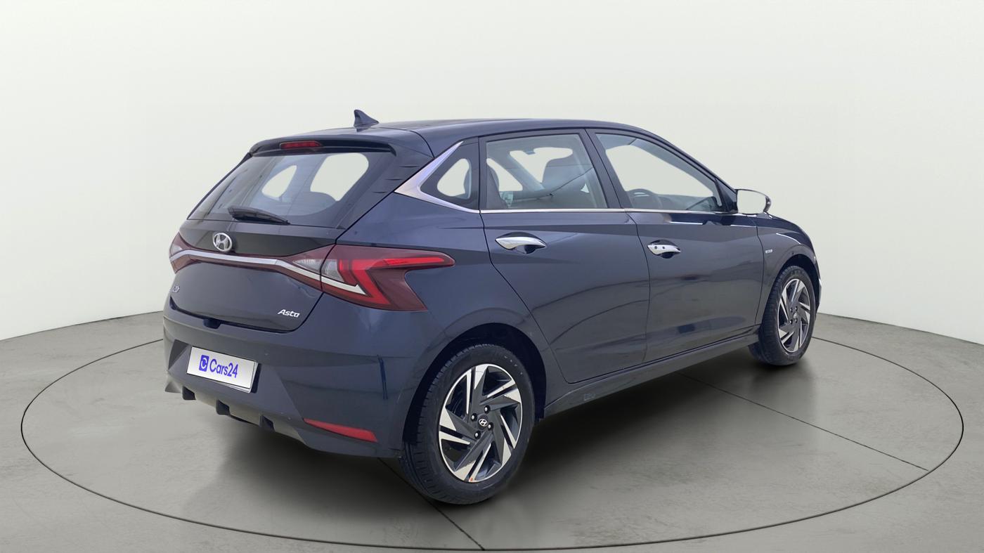 2021 Hyundai NEW I20 ASTA (O) 1.0 TURBO GDI DCT, Petrol, Automatic, 48,395 km, Right Back Diagonal