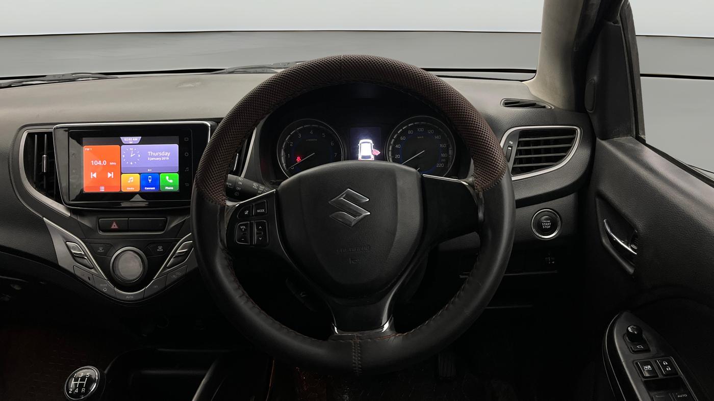 2020 Maruti Baleno ZETA PETROL 1.2, Petrol, Manual, 74,272 km, Steering Wheel Close Up