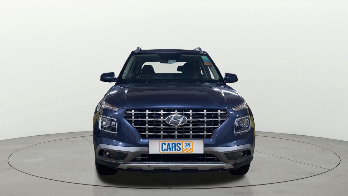2020 Hyundai VENUE SX 1.0 (O) TURBO, Petrol, Manual, 50,377 km, Front