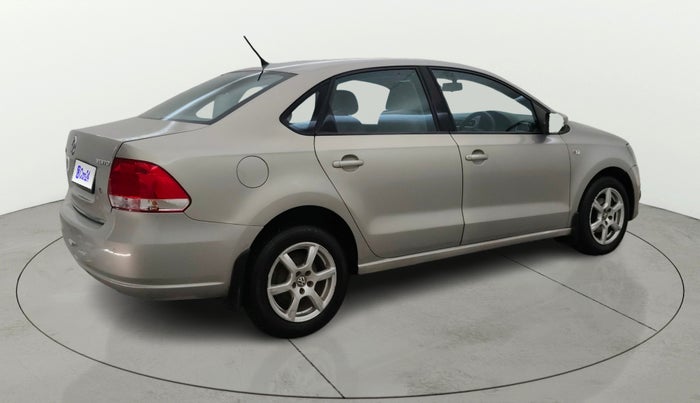 2013 Volkswagen Vento HIGHLINE PETROL AT, Petrol, Automatic, 81,198 km, Right Back Diagonal