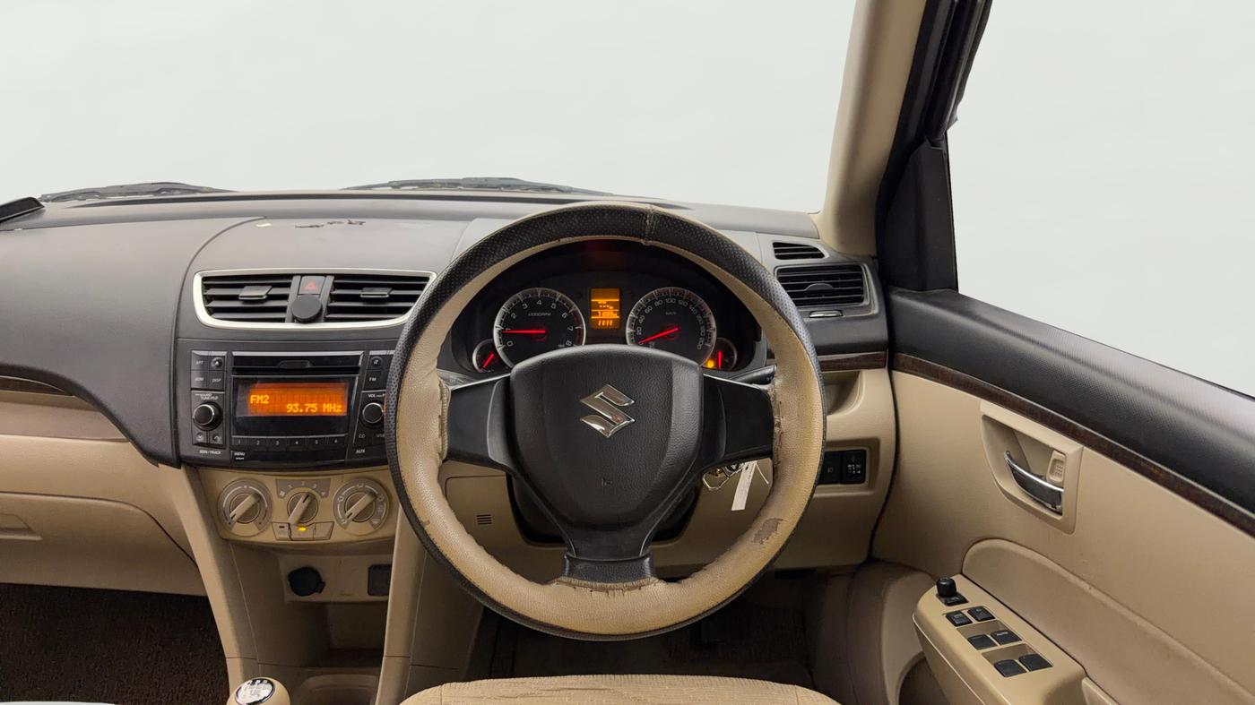 2015 Maruti Swift Dzire VXI, Petrol, Manual, 71,073 km, Steering Wheel Close Up
