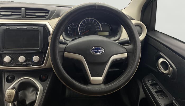 2020 Datsun Go Plus T, Petrol, Manual, 18,683 km, Steering Wheel Close Up