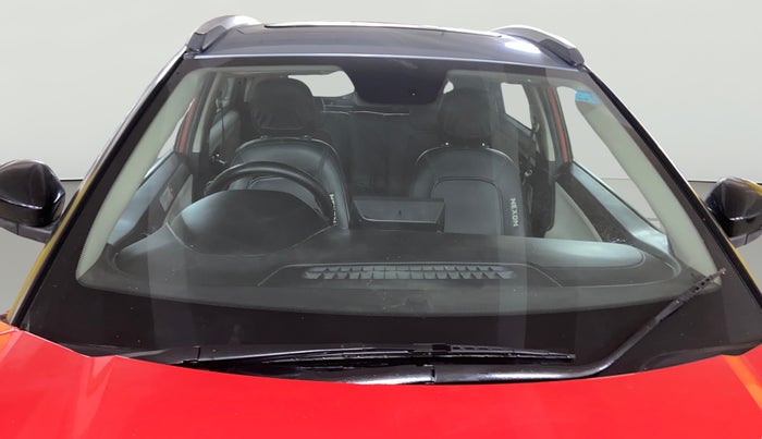 2021 Tata NEXON XZA PLUS SUNROOF DUAL TONE PETROL, Petrol, Automatic, 50,137 km, Front Windshield