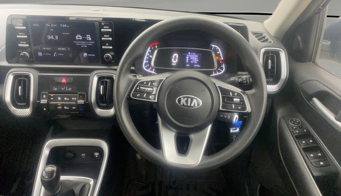 2021 KIA SONET HTK PLUS 1.2, Petrol, Manual, 72,779 km, Steering Wheel Close Up