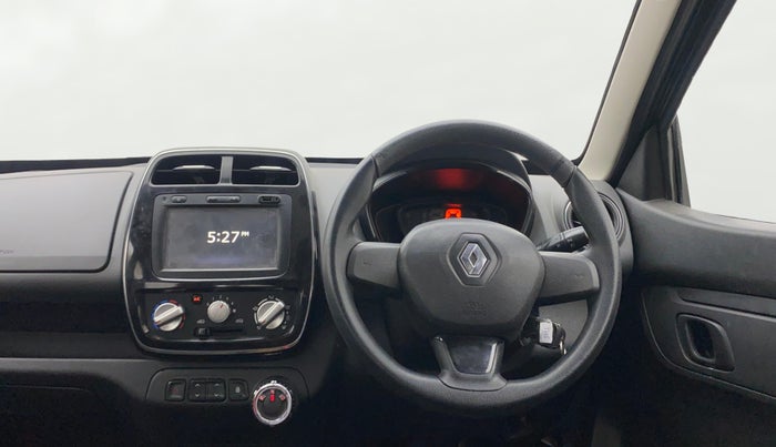 2017 Renault Kwid RXT 1.0 AMT, Petrol, Automatic, 78,108 km, Steering Wheel Close Up