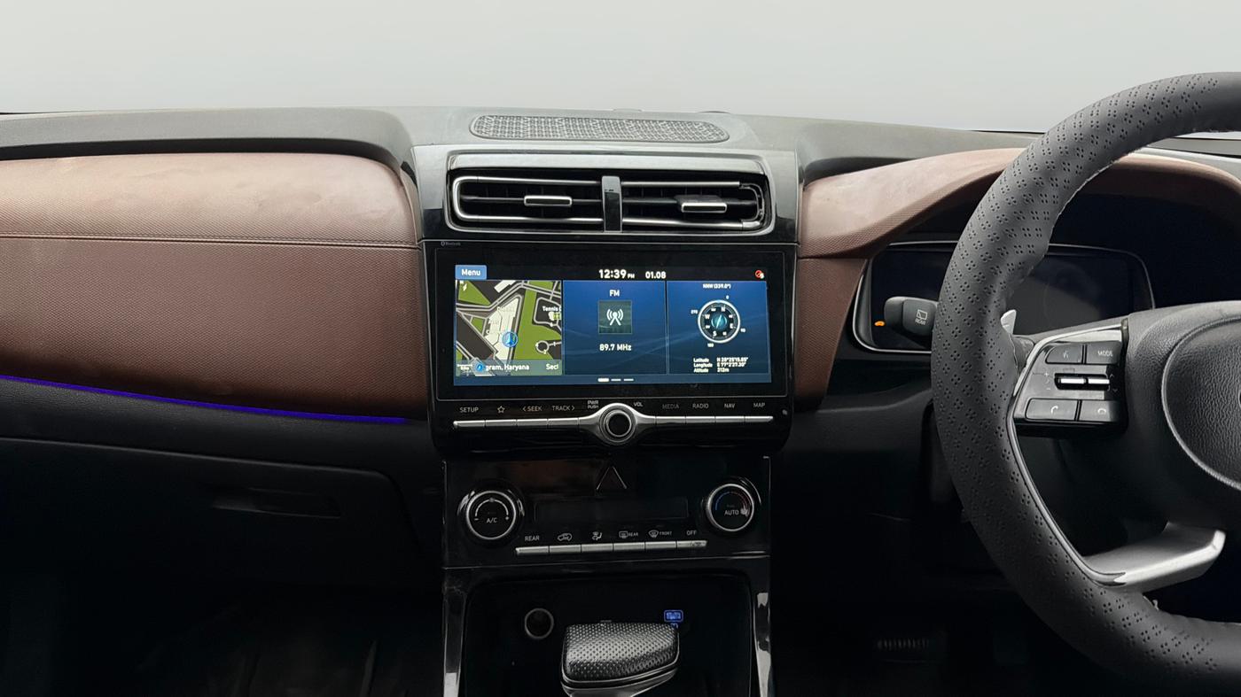 2022 Hyundai ALCAZAR PLATINUM(O) 6STR 1.5 AT, Diesel, Automatic, 1,15,752 km, Air Conditioner